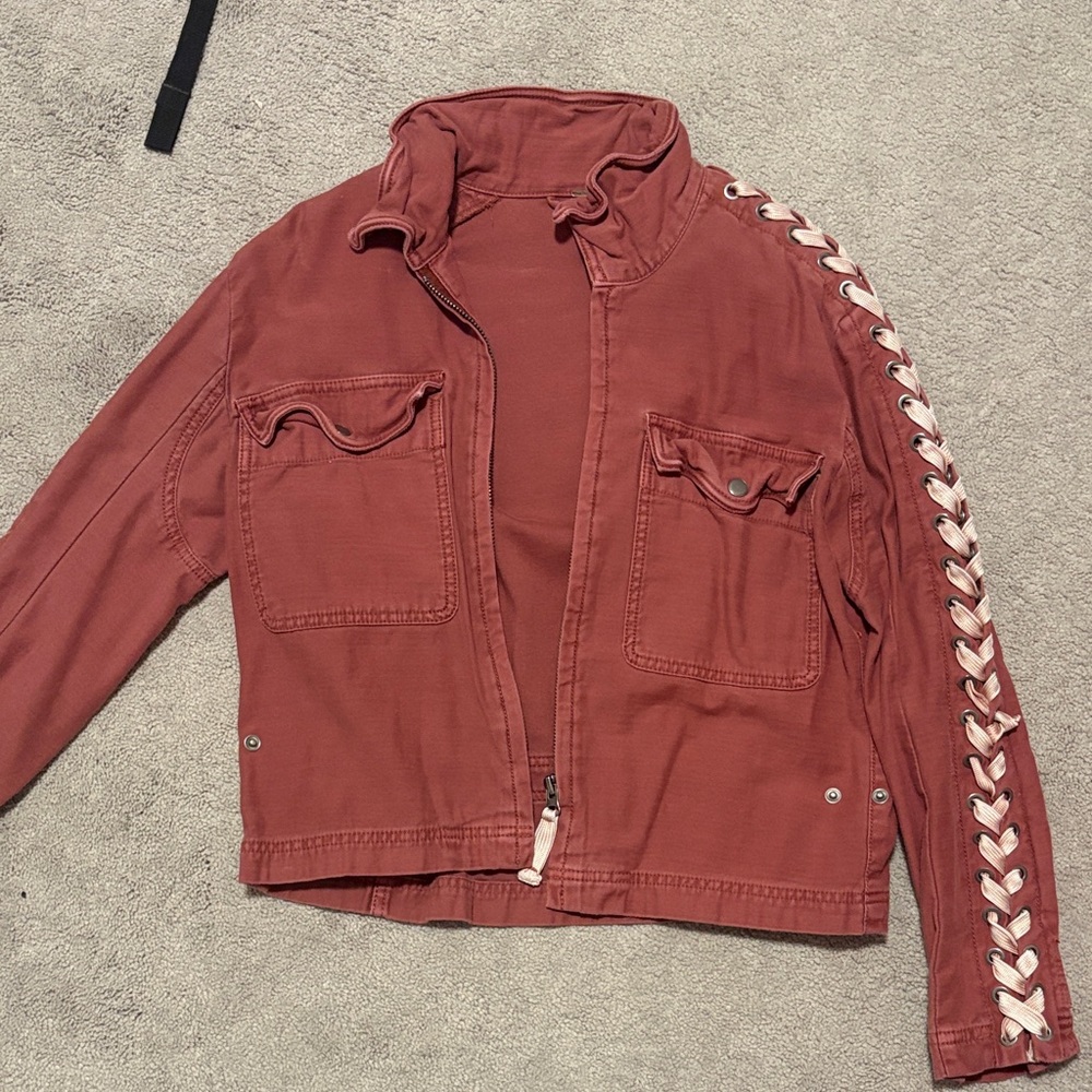 Free People Pink Jacket